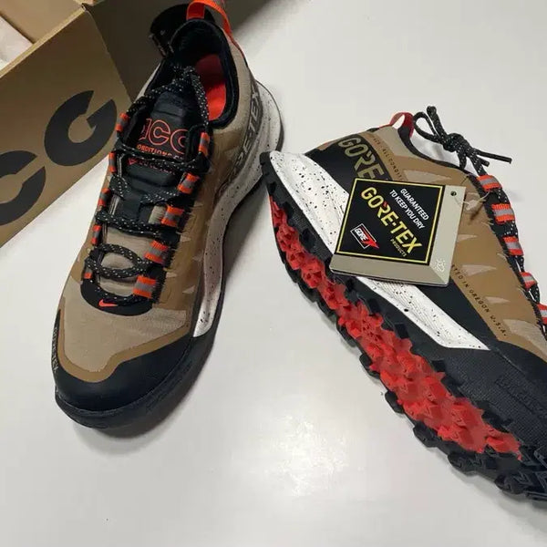 [BUNJANG] Nike ACG Nasu GORE-TEX Hiking Shoes Khaki Beige / 새상품 나이키 ACG 나수 고어텍스 230 카키베이지