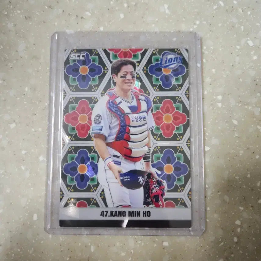 [BUNJANG] Samsung Lions Kang Min-ho 2026 KBO Festa Treasure Baseball Card / 2026 kbo 페스타 삼성 강민호 트레저 야구 카드