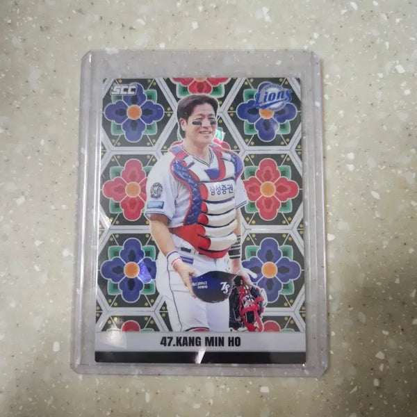 [BUNJANG] Samsung Lions Kang Min-ho 2026 KBO Festa Treasure Baseball Card / 2026 kbo 페스타 삼성 강민호 트레저 야구 카드
