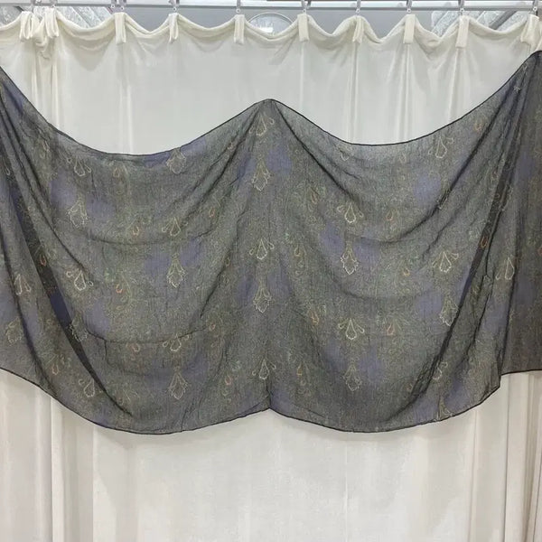 [BUNJANG] Chiffon Paisley Pattern Scarf / 쉬폰 스카프 페이즐리 패턴