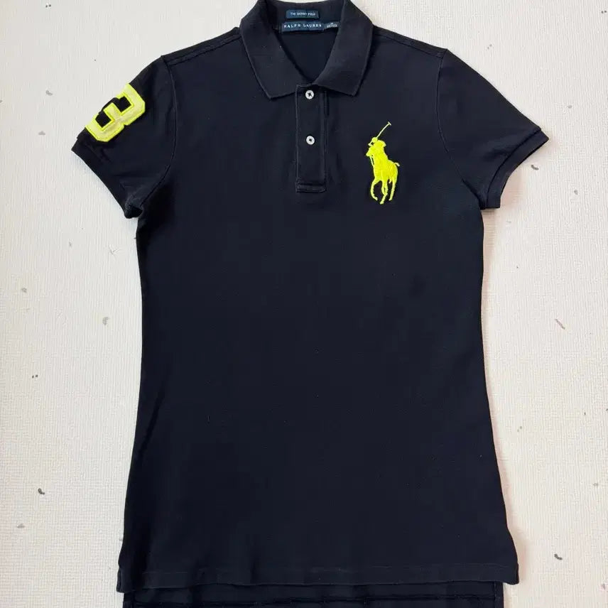 [BUNJANG] Polo Ralph Lauren Big Pony Skinny Fit Polo Shirt / 폴로 랄프로렌 빅포니 스키니핏 카라티