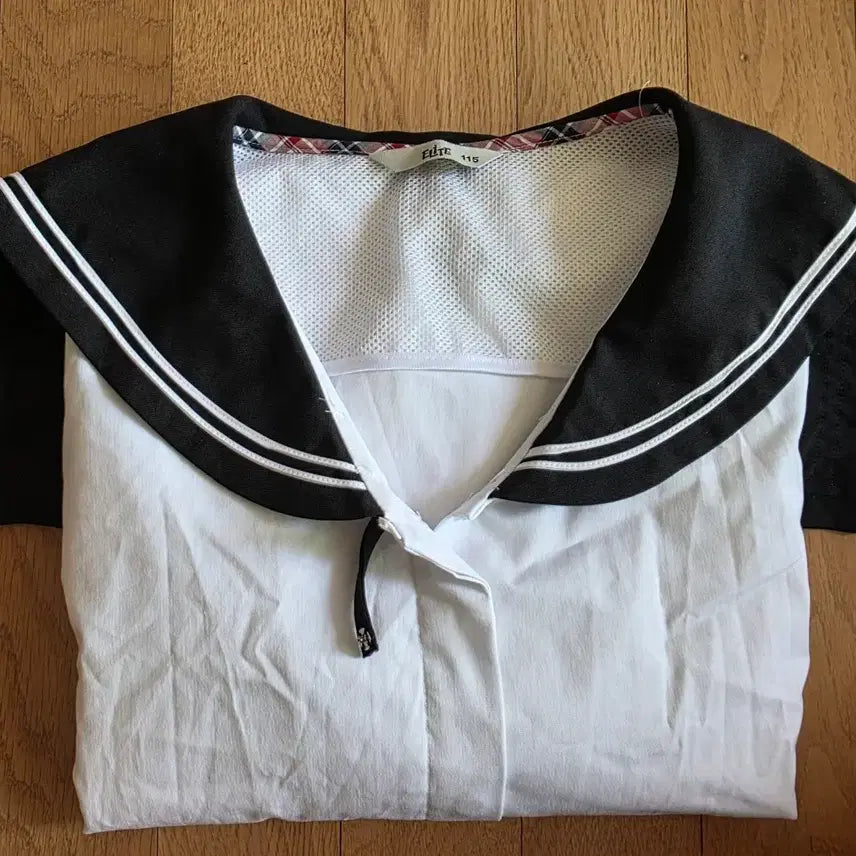 [BUNJANG] Elite (2026) Version School Uniform Blouse - Large Size (110~) / 예쁜 여자교복 간복 블라우스  빅사이즈(110~ 전주성심여고)