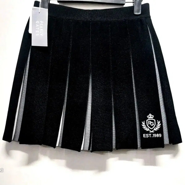 [BUNJANG] Parigates Functional Knit Skirt / 파리게이츠 기능성 골프스판 니트 큐롯스커트(정품.새상품)