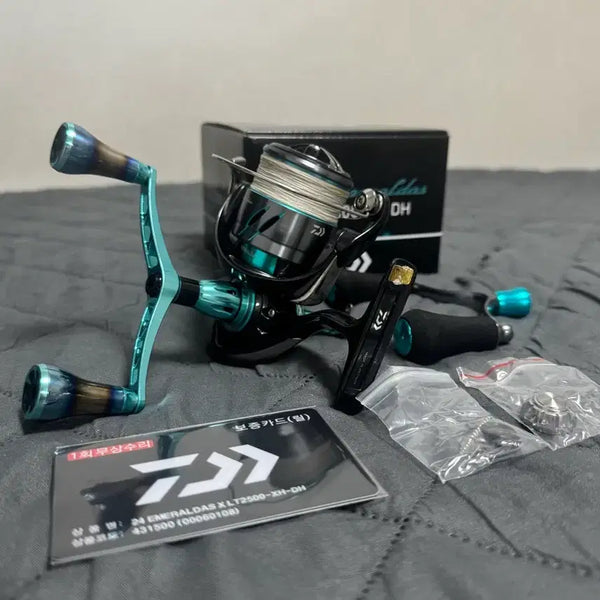 [BUNJANG] Daiwa 24 Emeraldas X LT 2500-XH-DH Spinning Reel / (네고가능) 다이와 24 에메랄다스 X LT 2500-XH-DH