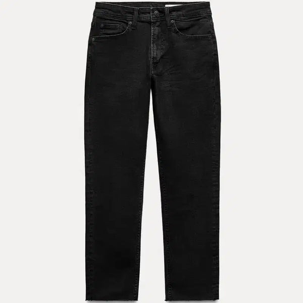 [BUNJANG] Zara Relaxed Slim Washed Black Jeans / 자라 릴랙스드 슬림 워시드 블랙진 38사이즈 새상품
