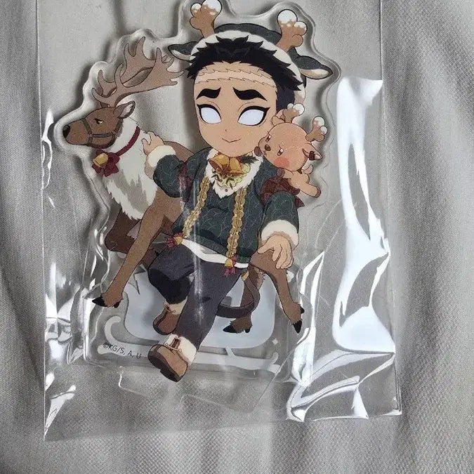 [BUNJANG] Demon Slayer 2025 Christmas Acrylic Figure & Chokonokko Gyomei Bundle Set / 귀멸의 칼날 2025 크리스마스 아크릴 교메이, 초코노코 교메이 일괄