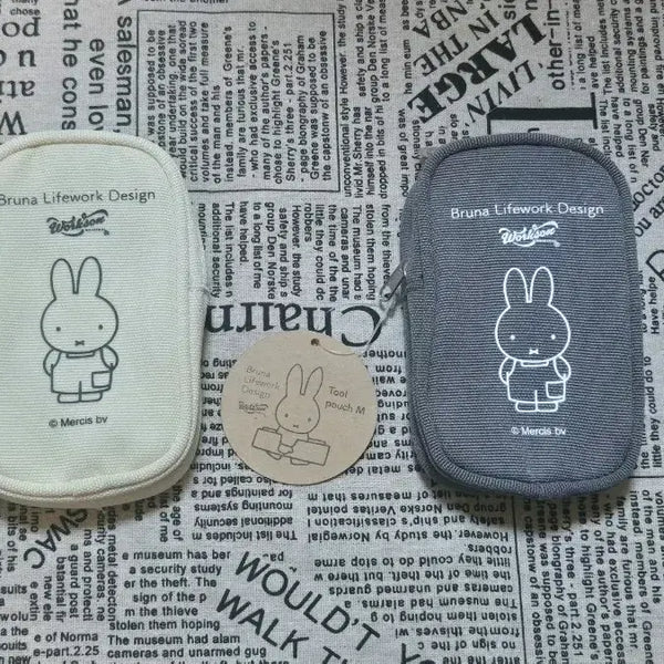 [BUNJANG] Daiso Miffy Carabiner Collect Pouch Set / 다이소 미피 파우치 카라비너 콜렉트파우치 일괄