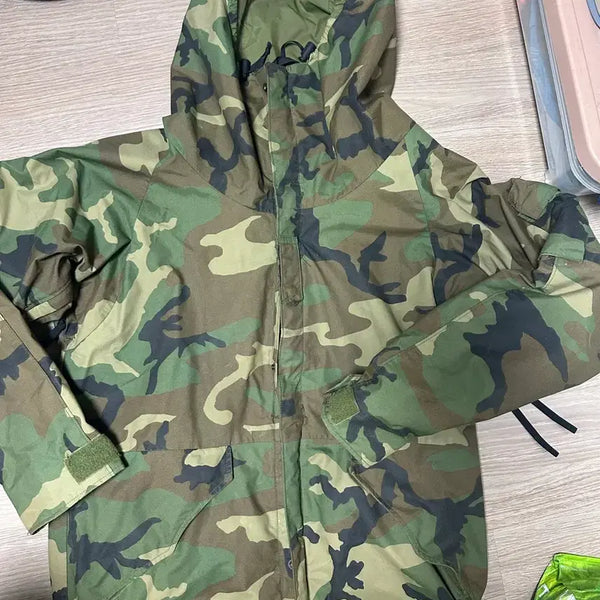 [BUNJANG] US Military Genuine Gore-Tex Parka Woodland Camo / 미군정품고어텍스파카ML110
