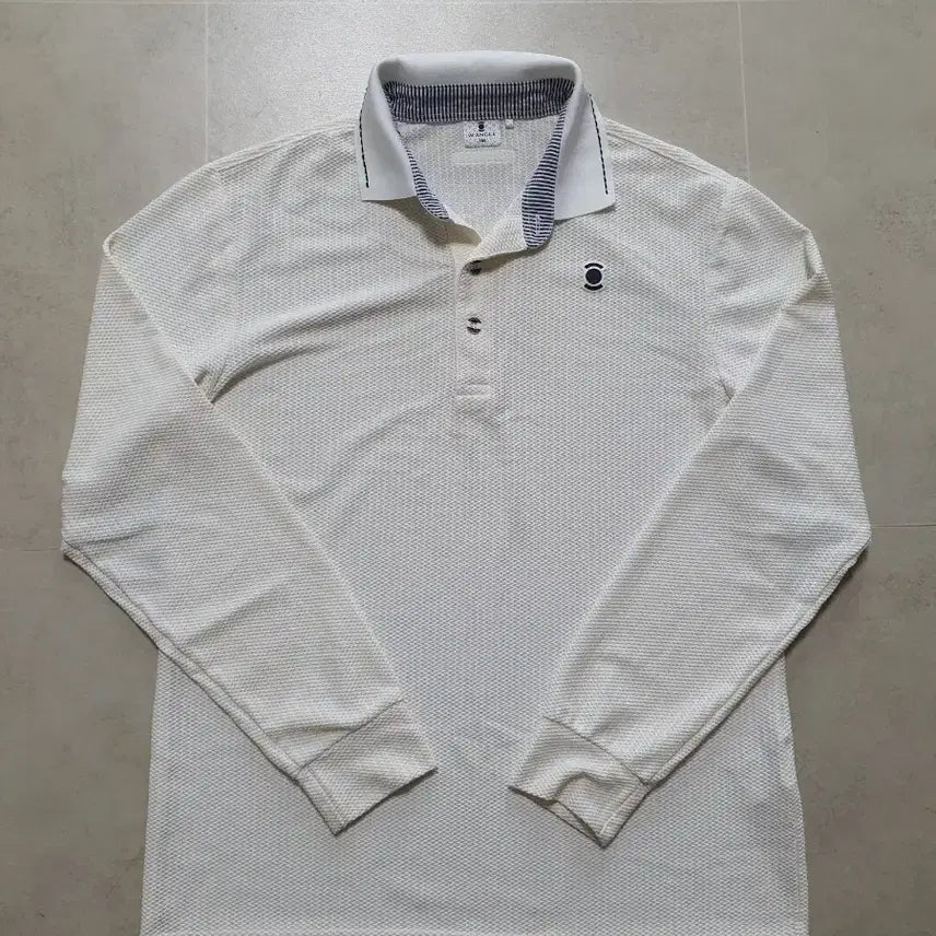 [BUNJANG] WAAC Golfwear Long Sleeve T-Shirt (Size 100) / 와이드앵글(100) 골프웨어 긴팔티 (봄여름용)