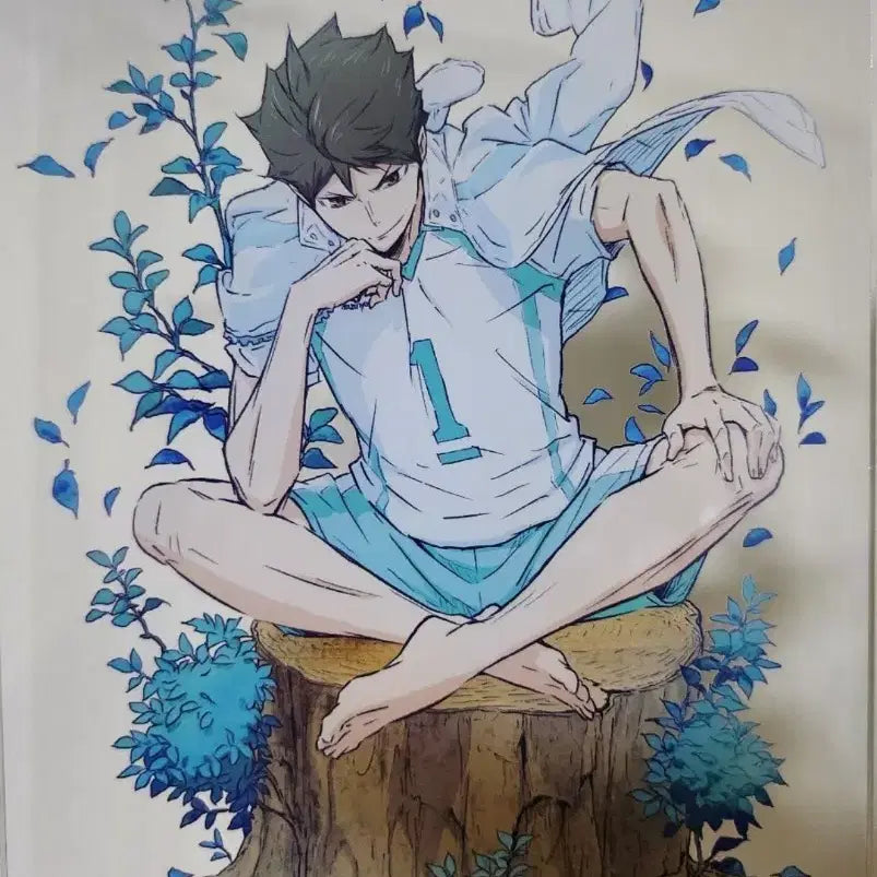[BUNJANG] Haikyuu!! Oikawa Barefoot Big Acrylic Stand / 하이큐 오이카와 맨발 빅아크릴 스탠드