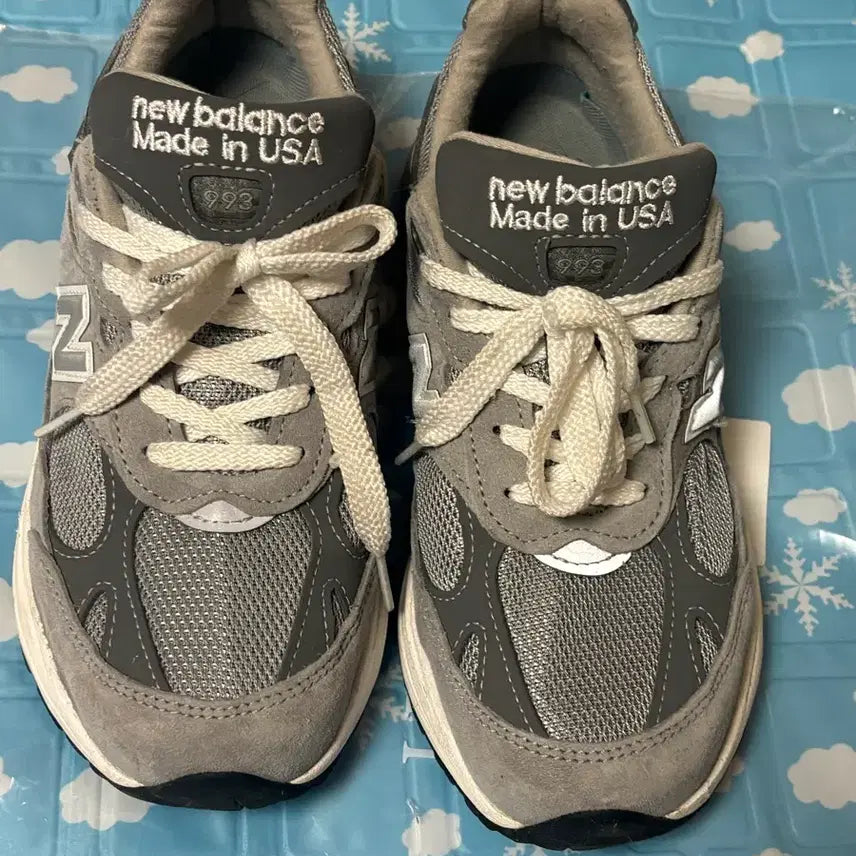 [BUNJANG] New Balance 993 Grey Made in USA 230mm D / 뉴발란스 993 그레이 Made in USA 230mmD