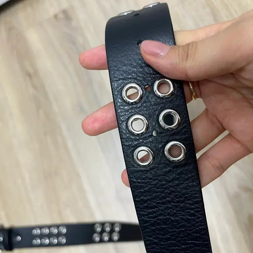 [BUNJANG] Practical & Realistic Eyelet Belt / 프랙티컬앤 리얼리스틱 아일렛 밸트 피알룸