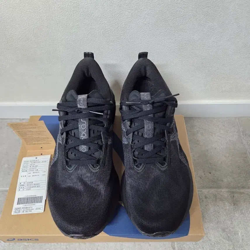 [BUNJANG] Asics NovaBlast 5 2E Black 260mm Running Shoes / 소우정품 아식스 노바블라스트5 블랙 260mm 2E