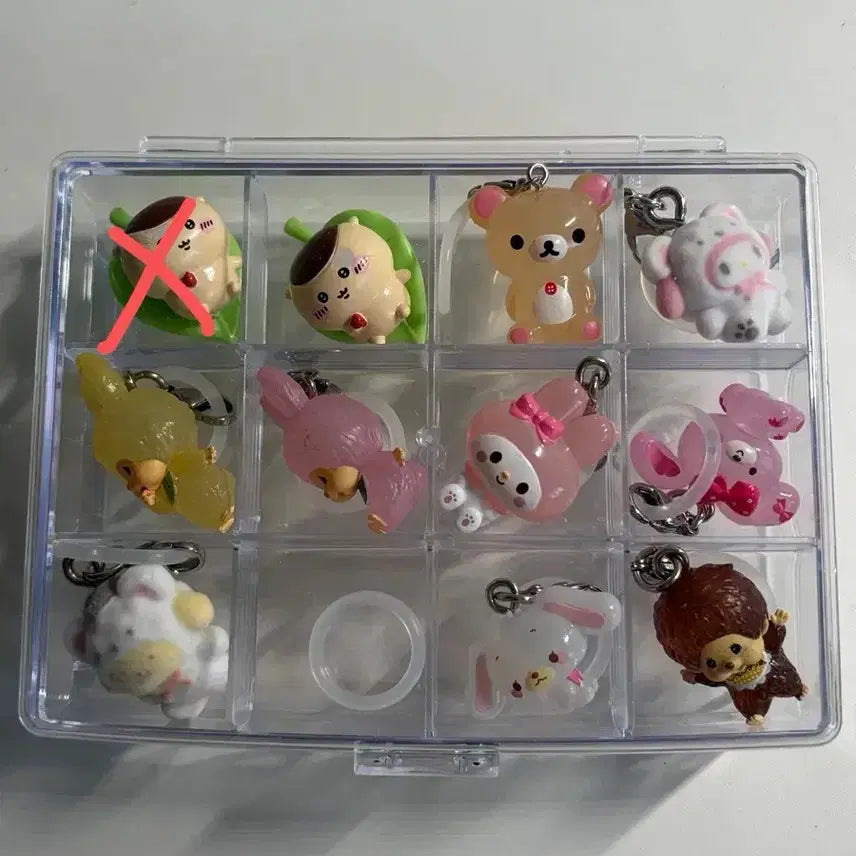 [BUNJANG] Sanrio Monchhichi Chiikawa Rilakkuma Mezushi Keychains / 일본 정품 산리오 몬치치 치이카와 먼작귀 리락쿠마 메지루시 팝니다
