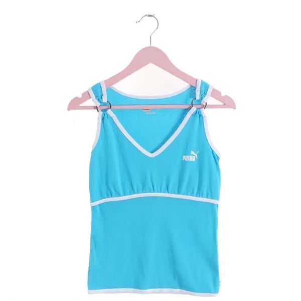 [BUNJANG] Puma Y2K Sleeveless Top / 희귀) 푸마 y2k 민소매 나시 티셔츠 민트