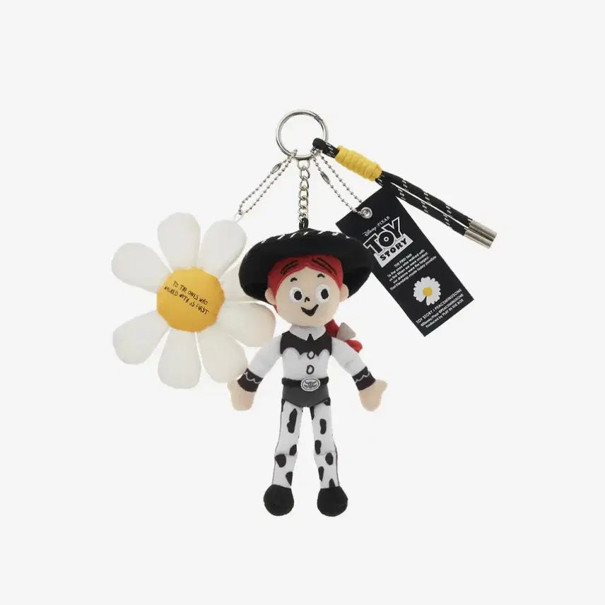 [BUNJANG] Toy Story Jenny Daisy Flower Keychain / 토이스토리 제니 키링 데이지 꽃