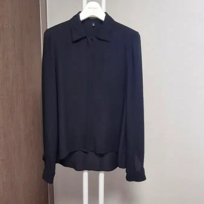 [BUNJANG] Theory 100% Silk Blouse Black / 띠어리(P/TP-44~55) 실크100블라우스 블랙
