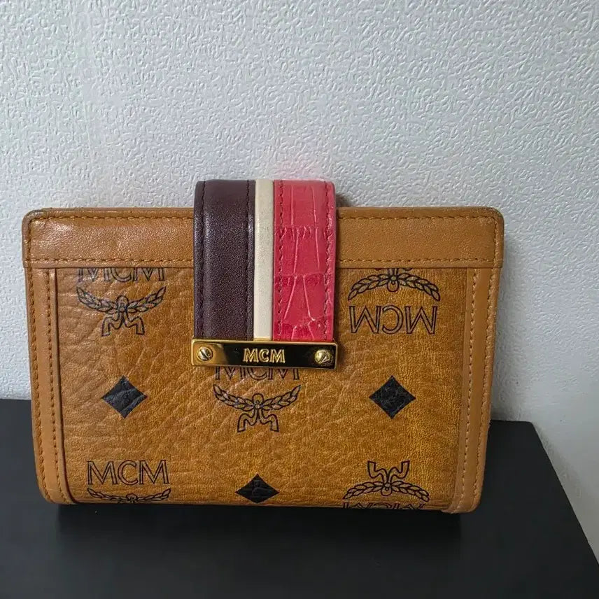 [BUNJANG] MCM Visetos Bi-fold Wallet / MCM 비세토스 반지갑