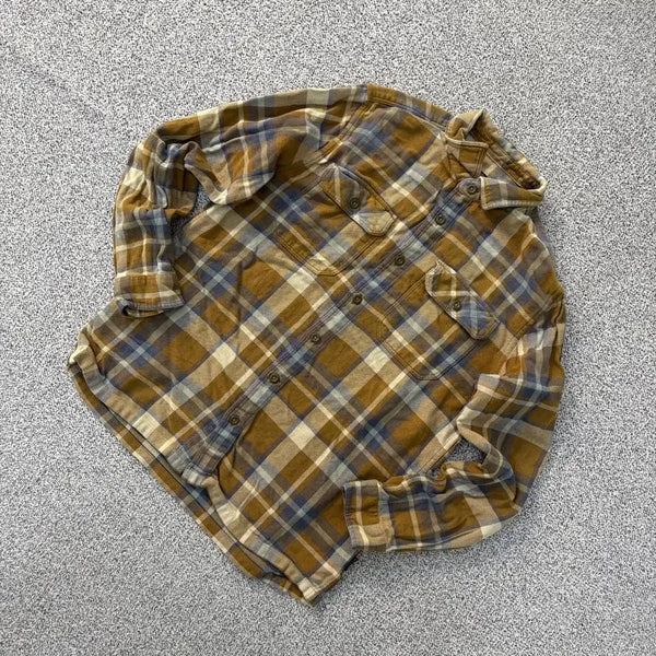 [BUNJANG] Patagonia Long Sleeve Checkered Shirt / S 파타고니아 긴팔 체크 셔츠 0709J2