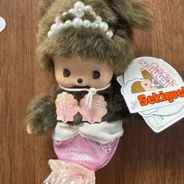 [BUNJANG] Rare Mermaid Monchhichi Bebe Monchhichi / 인어 몬치치 인어 베베치치 희귀몬치치