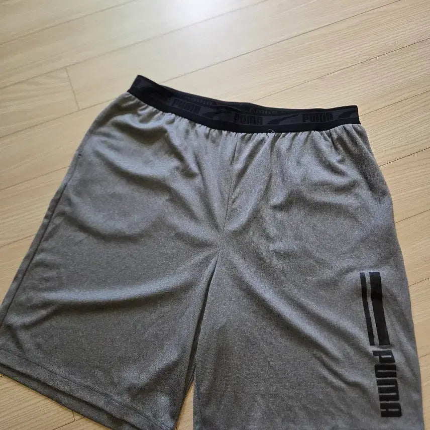 [BUNJANG] Puma Melange Grey Functional Shorts Size 110 / [무료배송]푸마 기능성 반바지 남자110