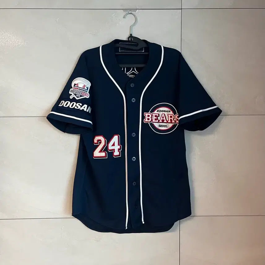 [BUNJANG] Doosan Bears Kim Sang-jin Marked Old Retro Baseball Jersey [100] / 두산베어스 김상진 마킹 올드 레트로 야구 유니폼 [100]