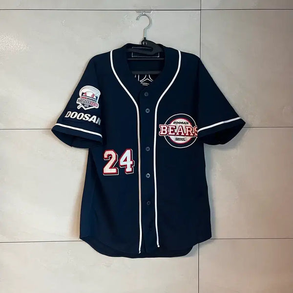 [BUNJANG] Doosan Bears Kim Sang-jin Marked Old Retro Baseball Jersey [100] / 두산베어스 김상진 마킹 올드 레트로 야구 유니폼 [100]