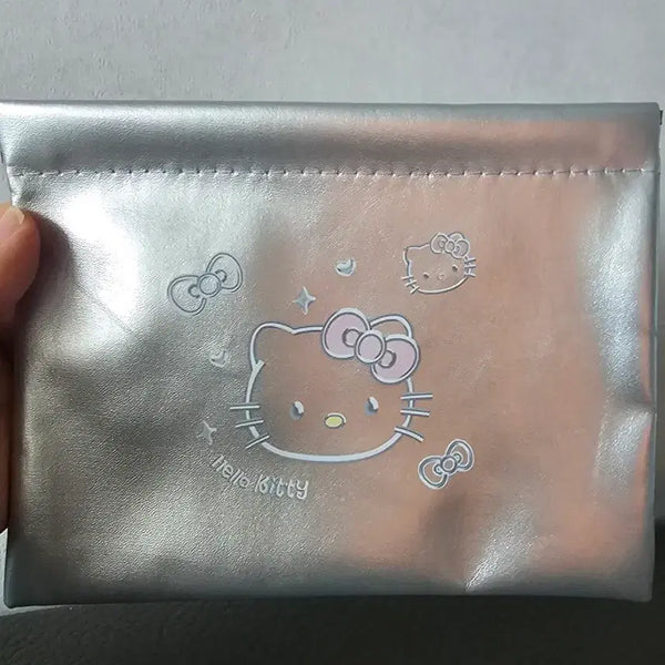 [BUNJANG] Hello Kitty Silver Pouch / 헬로키티 파우치 실버
