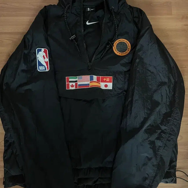[BUNJANG] Nike NBA Collaboration Logo Anorak Jacket / 나이키 NBA 콜라보 로고 아노락 (105)