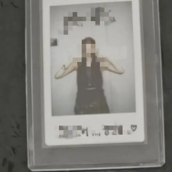 [BUNJANG] BTS K-Pop Chaewhee Signed Polaroids / 우당탕탕 소녀단 한채희 싸인 폴라