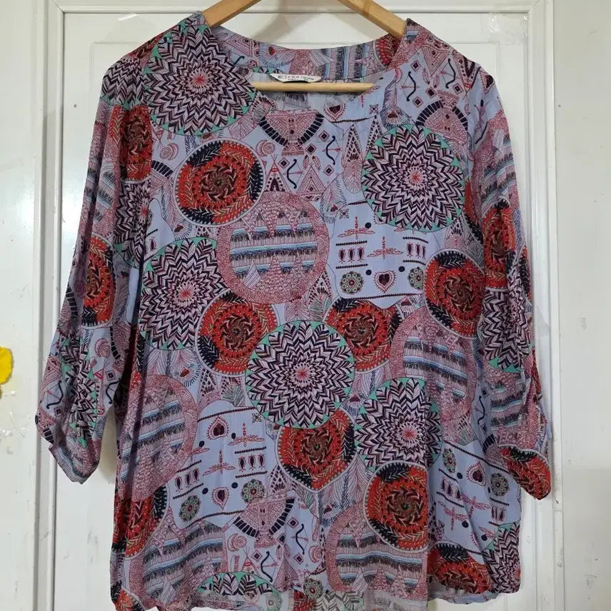 [BUNJANG] Women's Cool Linen Blend Blouse / 여름 시원한 고급스러운 디자인이쁜  인견 블라우스