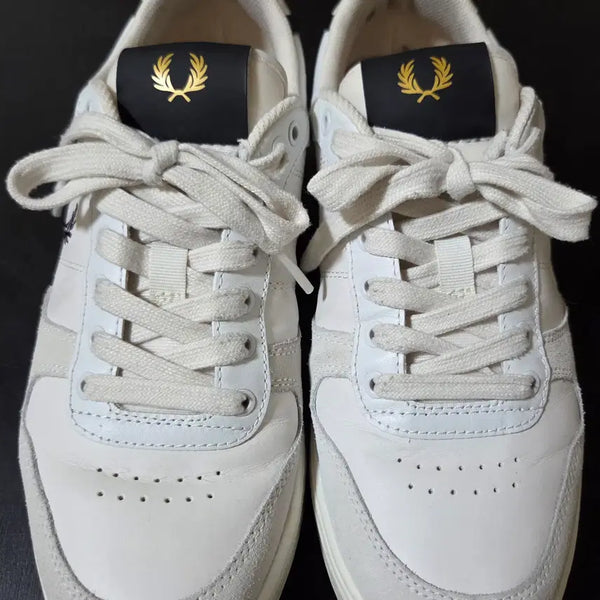[BUNJANG] Fred Perry B300 Leather Sneakers Size 270 / 프레드페리 B300 레더 스니커즈 사이즈270 팝니다
