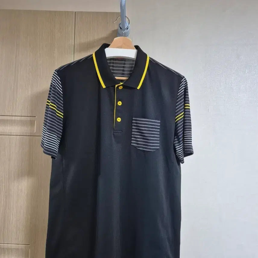 [BUNJANG] JDX Men's Short Sleeve Polo Shirt Black / JDX 남성 반팔 카라티