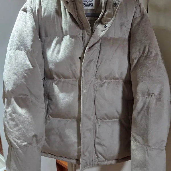 [BUNJANG] Men's Beige Padded Jacket / 남성 베이지색 패딩 팝니다