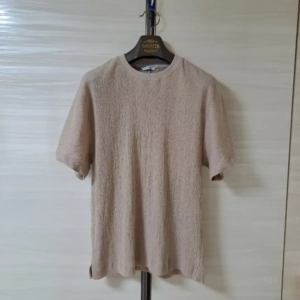 [BUNJANG] Time Homme Wrinkle Short Sleeve T-Shirt / 타임옴므 링클(주름) 반팔티셔츠