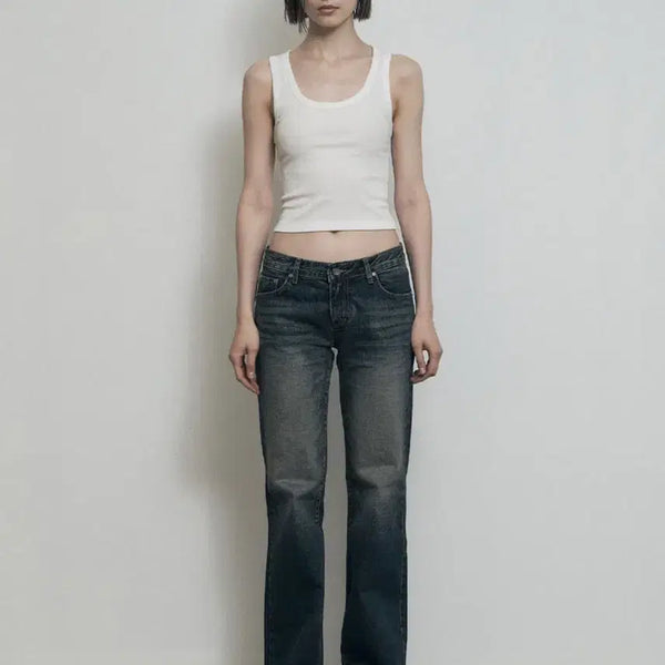 [BUNJANG] Bohemian Seoul GRADATION WASHED DENIM PANTS / (새상품) 보헤미안서울 GRADATION WASHED DENIM PANT
