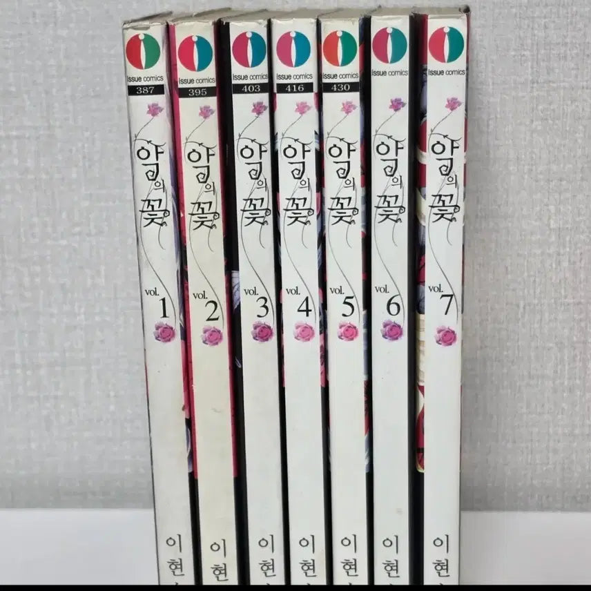 [BUNJANG] The Flowers of Evil Complete Manga Set Volumes 1-7 / [만화책] [절판]악의꽃 1~7(완) 일괄판매
