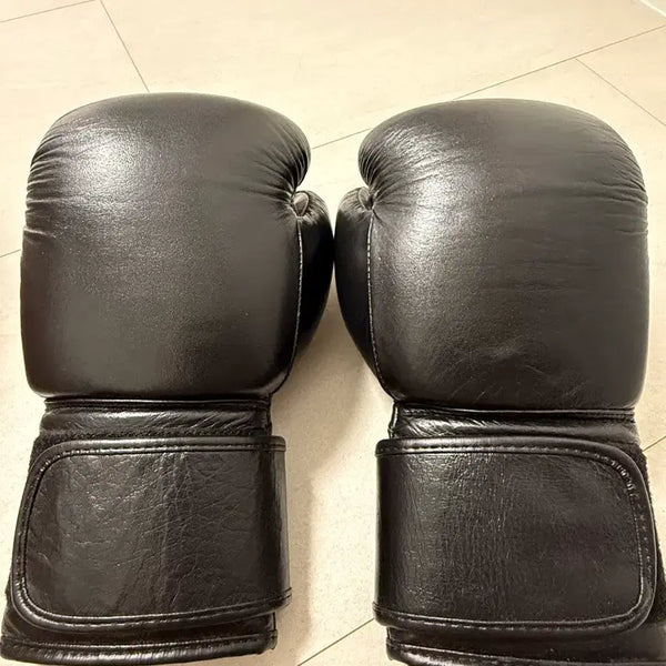 [BUNJANG] Boxing Gloves 10oz Buffalo Leather / 복싱 글러브 블랙
