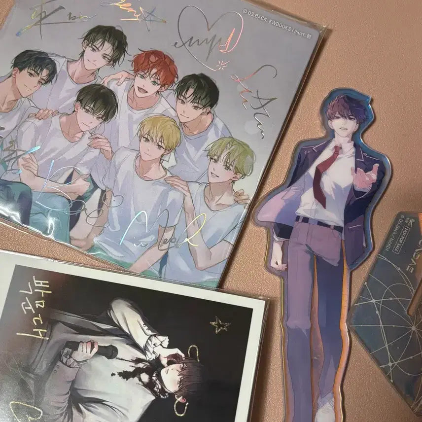 [BUNJANG] Debut or Death Park Moon-dae Taiwan Acrylic Standee & Autographed Polaroid / 데못죽 박문대 대만 아크릴 사인보드 폴라로이드