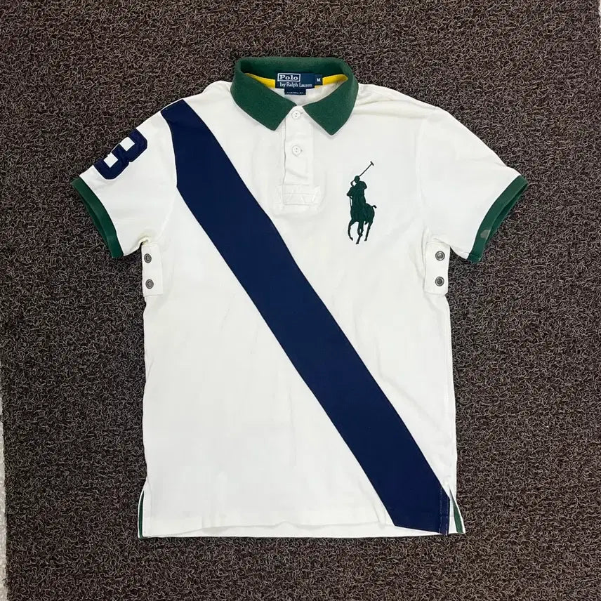 [BUNJANG] Polo Ralph Lauren Big Pony Pique Polo Shirt (M) / 폴로 랄프로렌 빅포니 카라티(M)