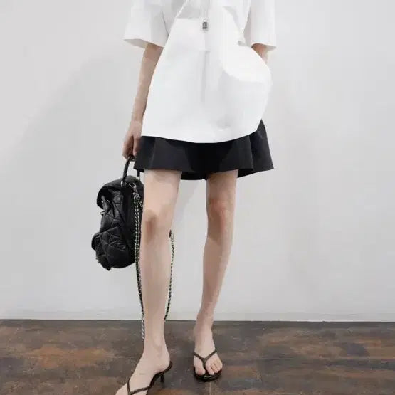 [BUNJANG] ORR Cotton Full Blouse White / 오르-코튼 훌 블라우스 화이트