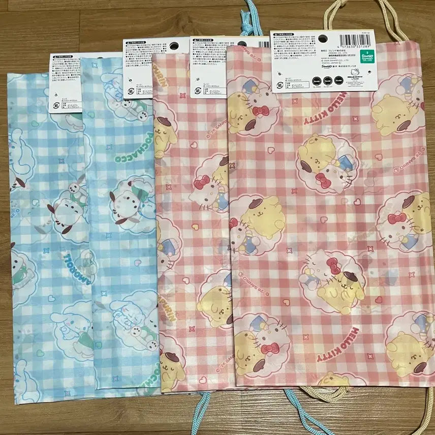 [BUNJANG] Sanrio Pouch Bag Charm Hello Kitty Pochacco / (일본)산리오 주머니 가방 파우치 헬로키티 포차코