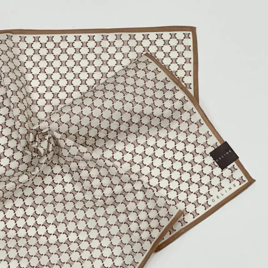 [BUNJANG] Celine Cotton Petit Scarf Handkerchief / (새상품) celine / 셀린느 코튼 쁘띠스카프 손수건