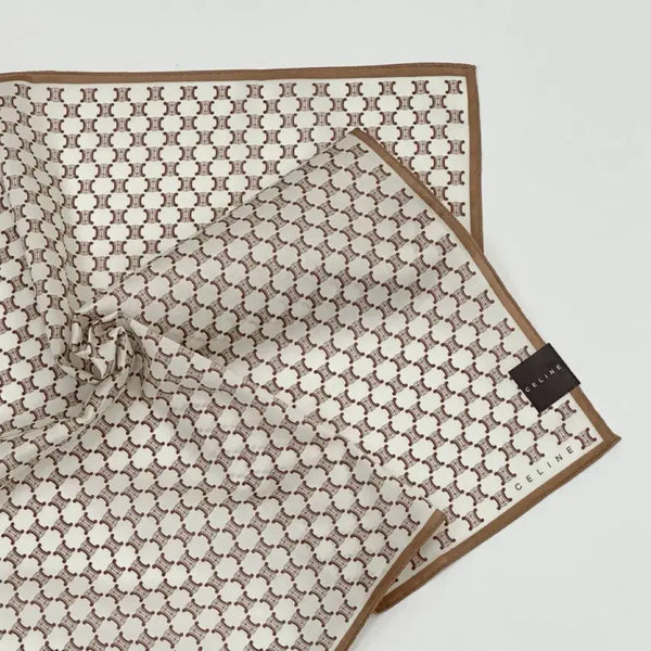 [BUNJANG] Celine Cotton Petit Scarf Handkerchief / (새상품) celine / 셀린느 코튼 쁘띠스카프 손수건
