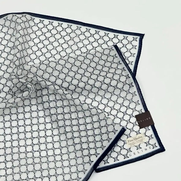 [BUNJANG] Celine Cotton Petit Scarf / (새상품) celine / 셀린느 코튼 쁘띠스카프 손수건