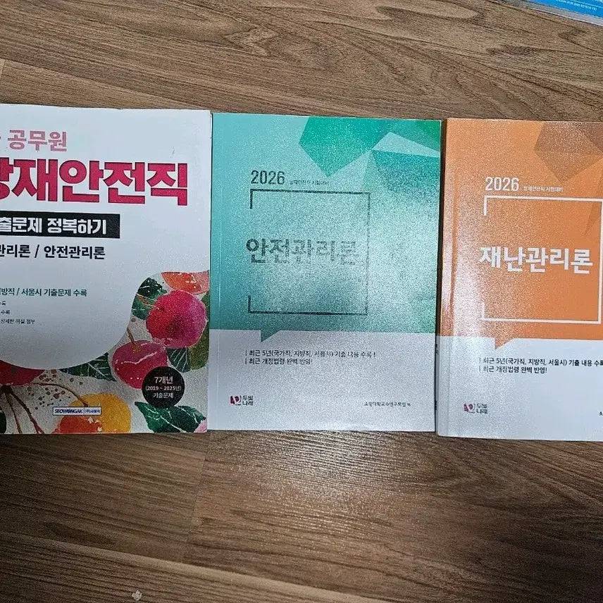 [BUNJANG] 9th Grade Civil Servant Disaster Prevention and Safety Specialization Exam Study Guide / 9급 공무원 방재안전직 기출문제 재난관리론/안전관리론 기출문제집1권