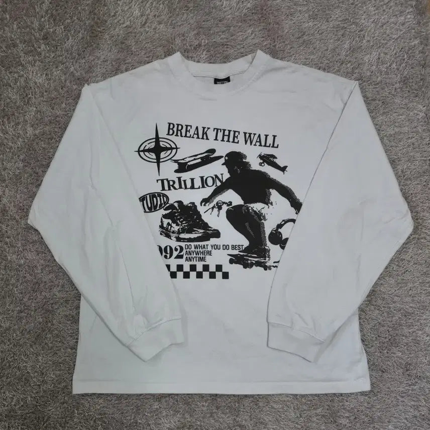 [BUNJANG] Pigment Long Sleeve T-Shirt / 피그먼트 롱슬리브