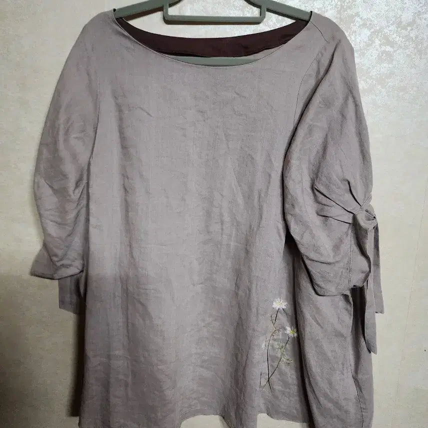 [BUNJANG] Linen Blouse / 린넨블라우스