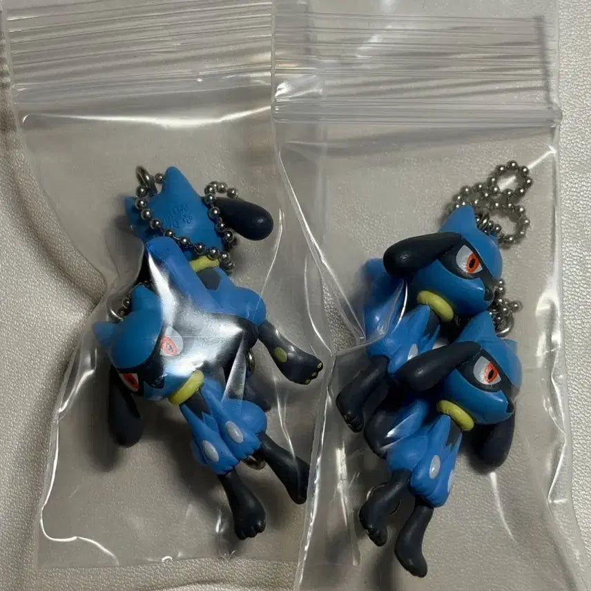 [BUNJANG] Pokemon Riolu Gacha Keychain Bundle / 포켓몬 리오르 대롱 가챠 키링