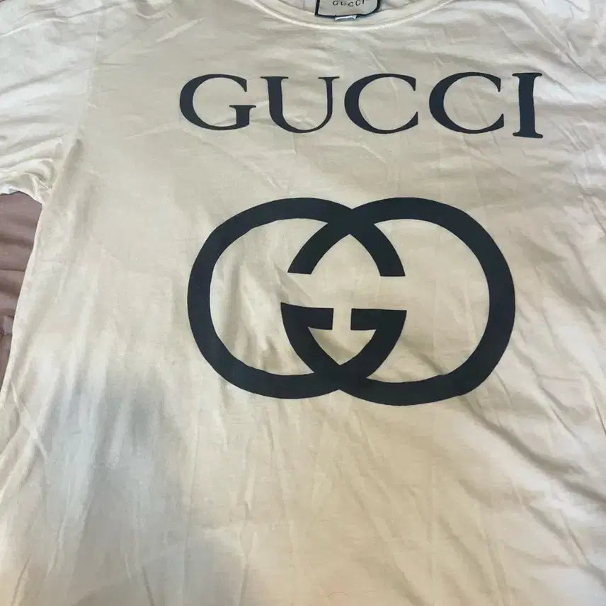 [BUNJANG] Gucci GG Logo T-Shirt / 구찌 GG로고 티셔츠
